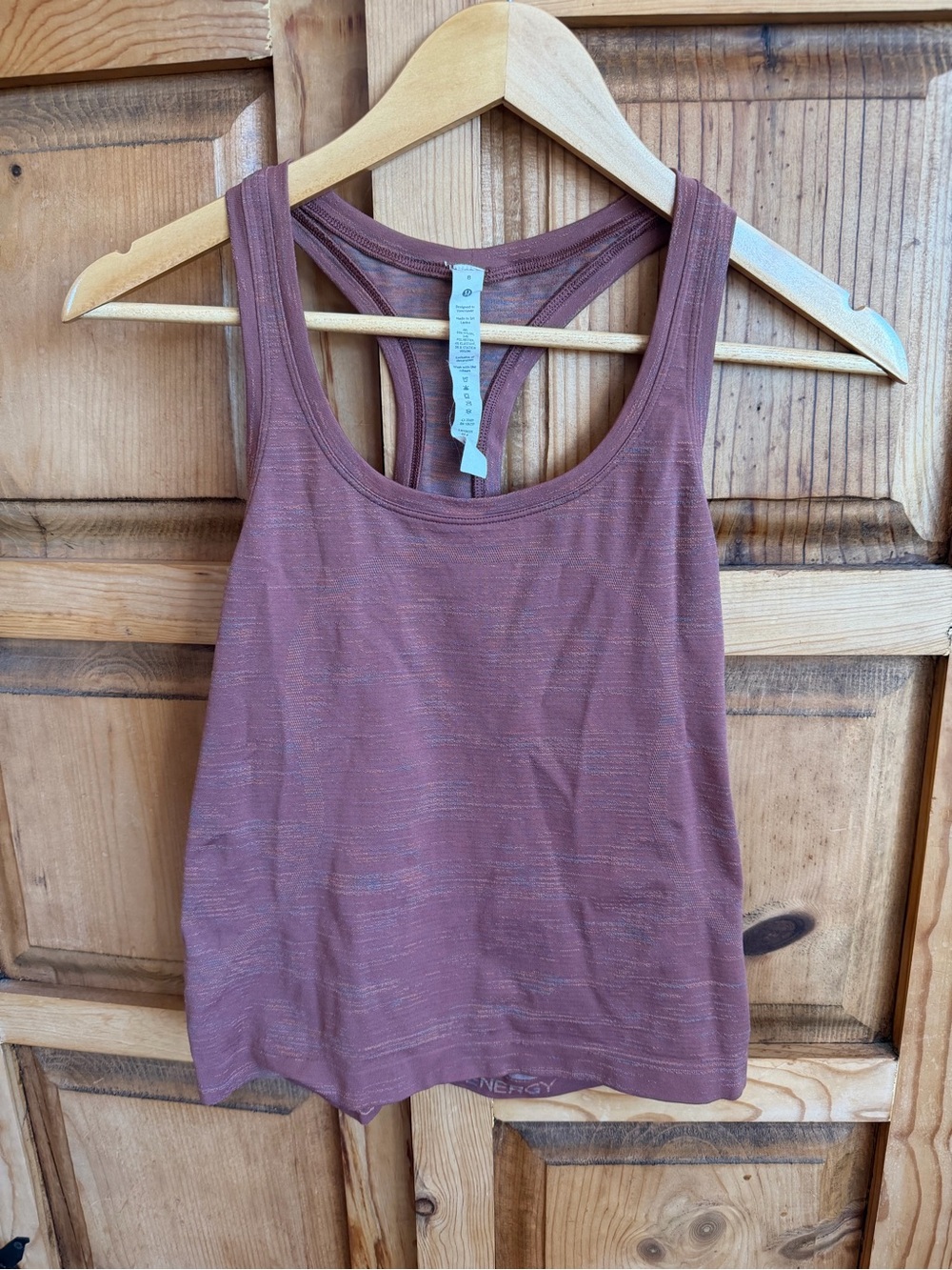 lululemon athletica Dusty Mauve Racerback Tank